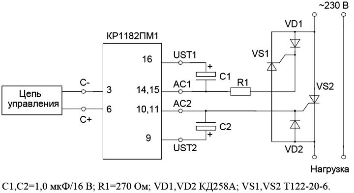 Ст2802 схема подключения